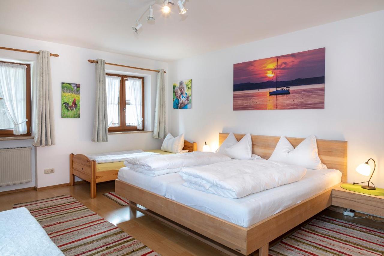 Zaisslhaeusl Hof Ferienwohnungen Übersee المظهر الخارجي الصورة