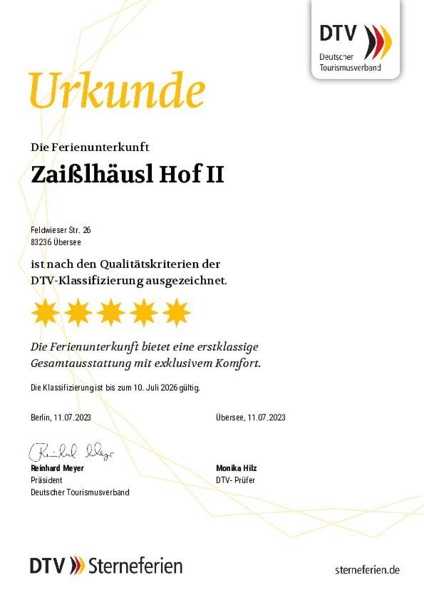 Zaisslhaeusl Hof Ferienwohnungen Übersee الغرفة الصورة