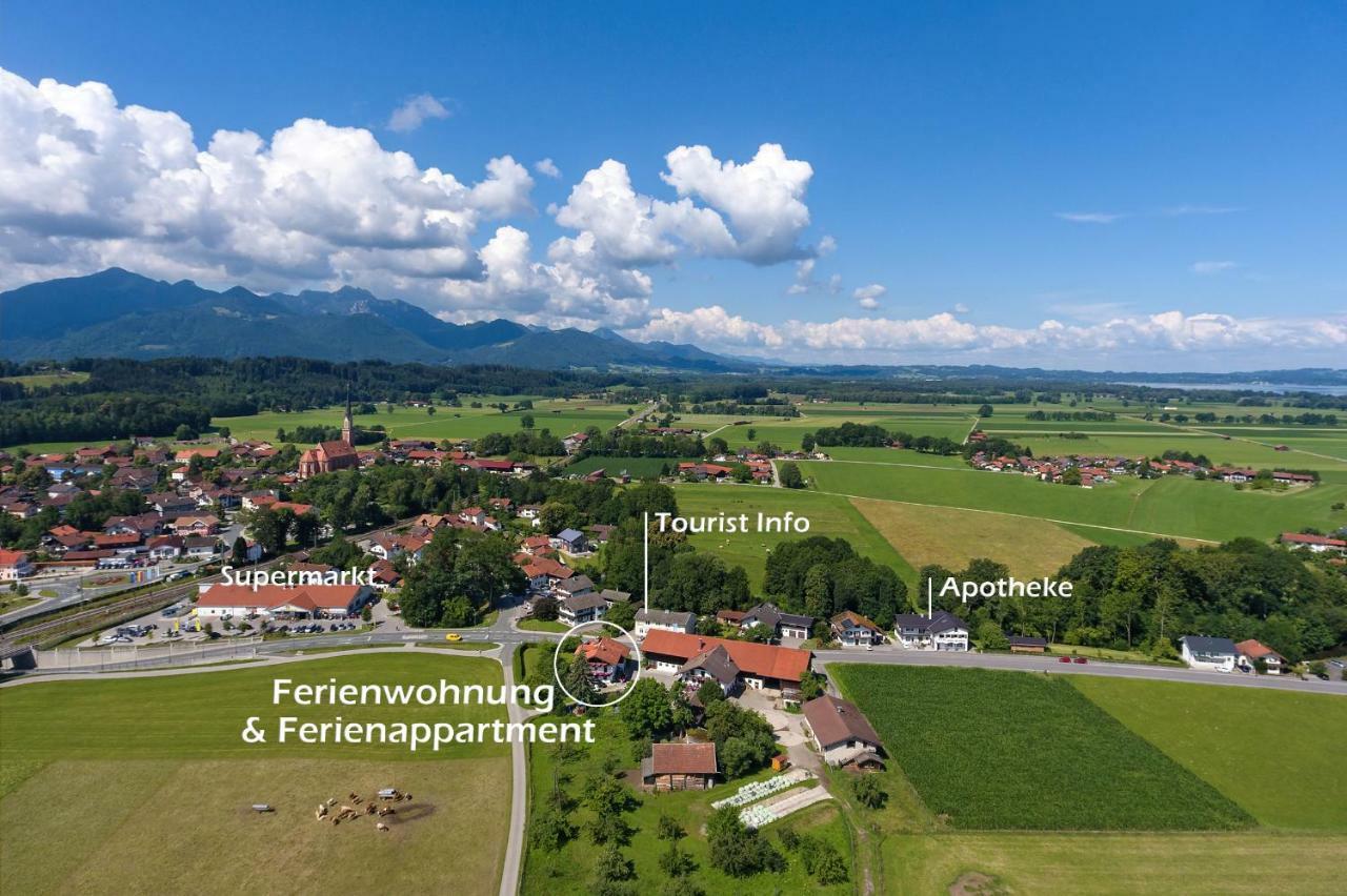 Zaisslhaeusl Hof Ferienwohnungen Übersee المظهر الخارجي الصورة